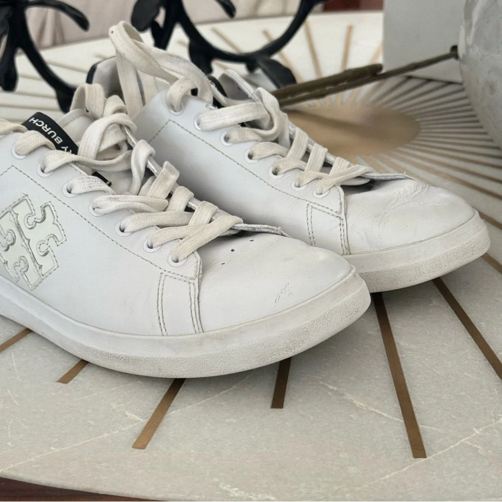 Tory Burch | Double T Howell Court sneakers ~ Size 9.5